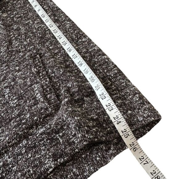 VTG J. Crew Wool‎ Blend Chocolate Brown Marled Turtleneck Knit Sweater, XXS - Picture 10 of 10
